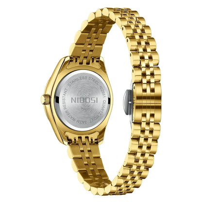 Elegant Gold Quartz Women’s Watch