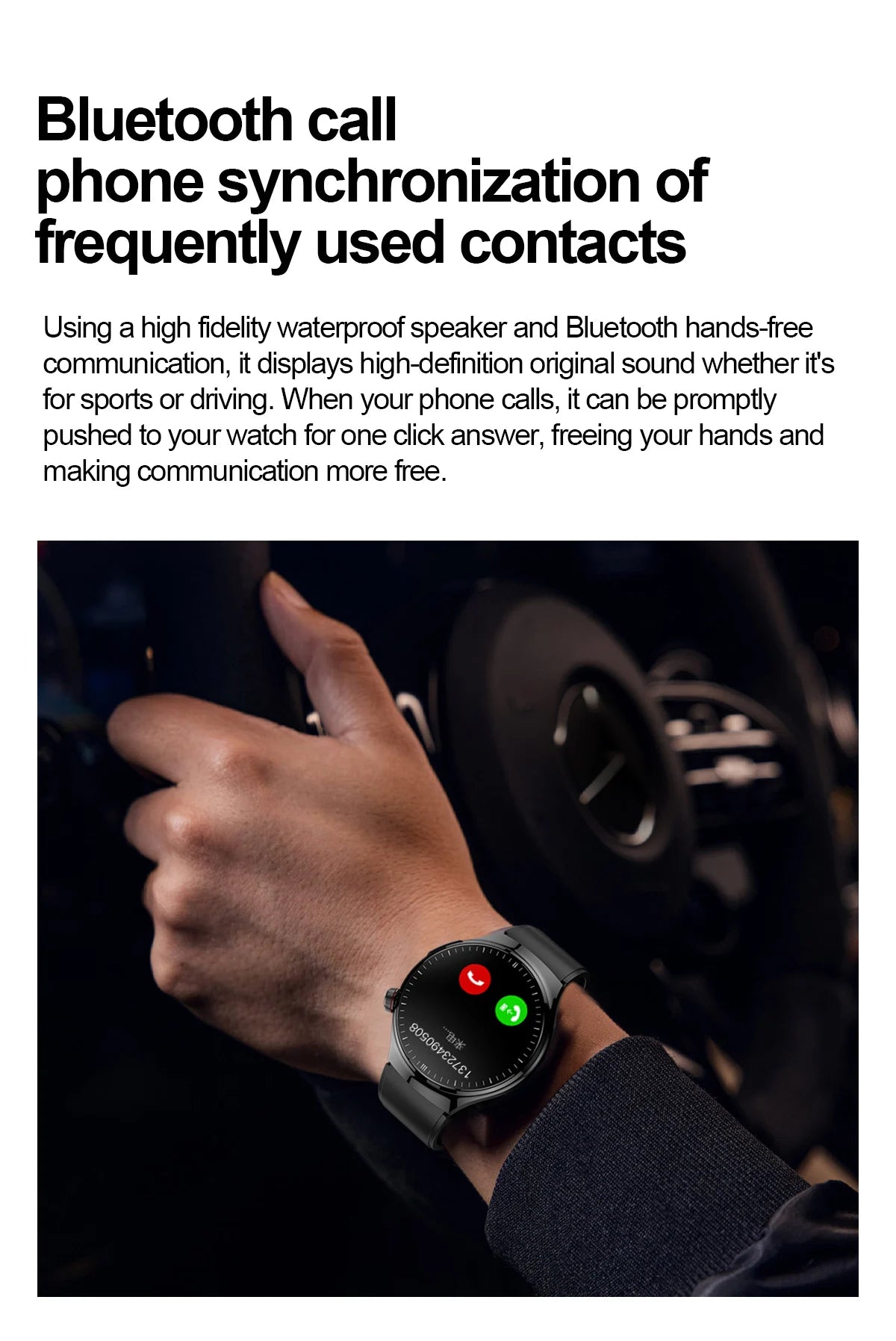 2025 GUHUAVMI Nursing Smartwatch with ECG & Uric Acid Monitor