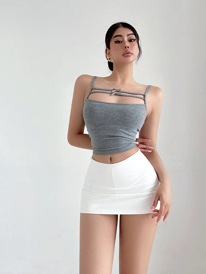 Sweet Sleeveless Bow Tank