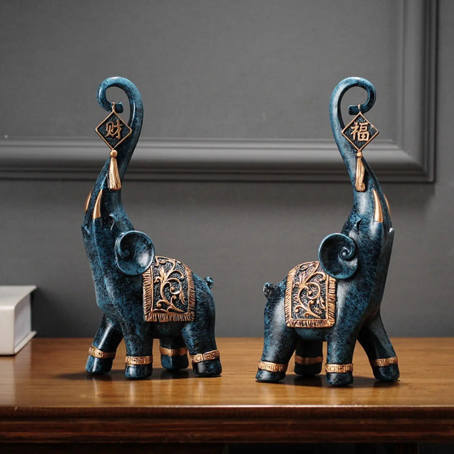 Elephant Sculpture Home Decor