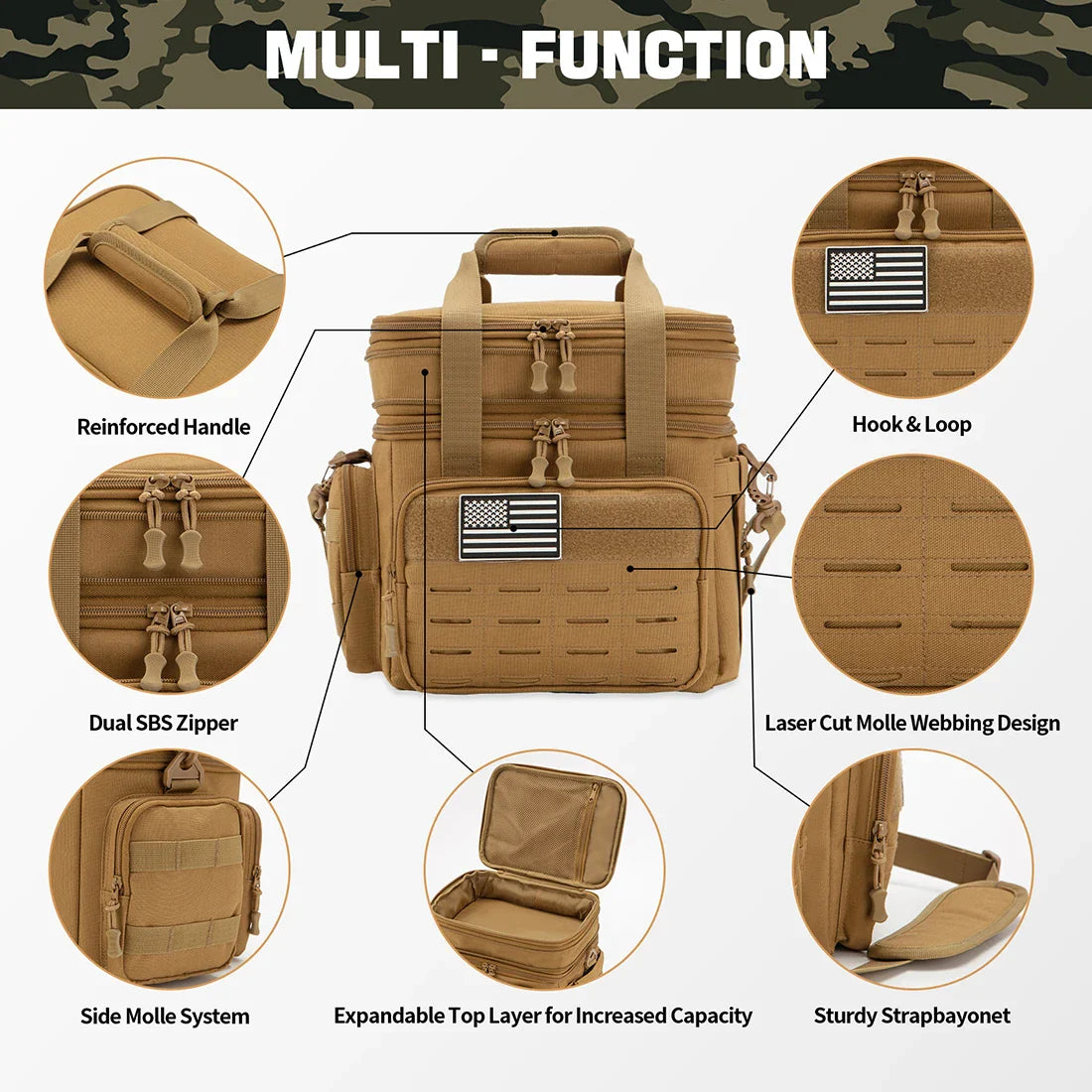 Expandable Insulated Cooler Bag