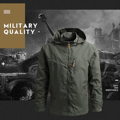 Men’s Tactical Waterproof Windbreaker