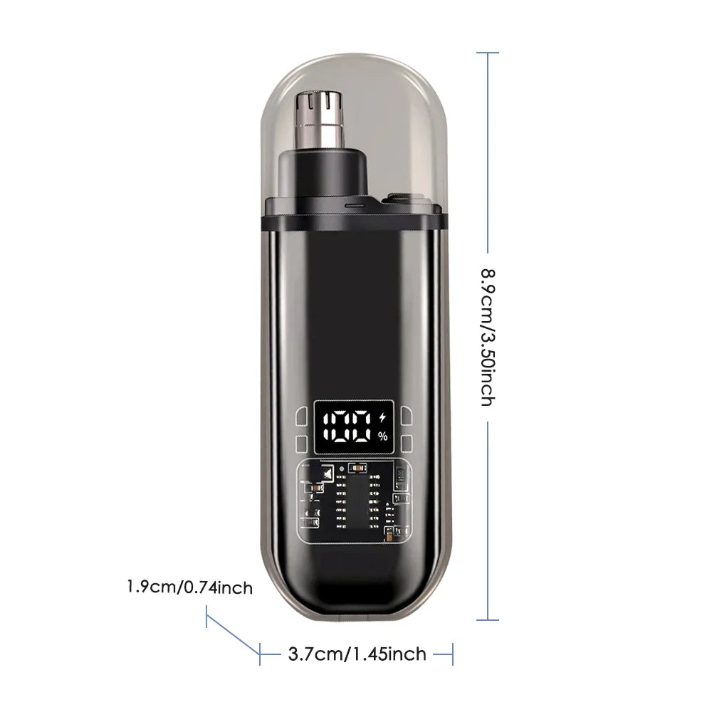 Rechargeable Electric Nose Hair Trimmer for Men & Women