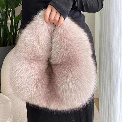 Faux Fur Women’s Tote Bag