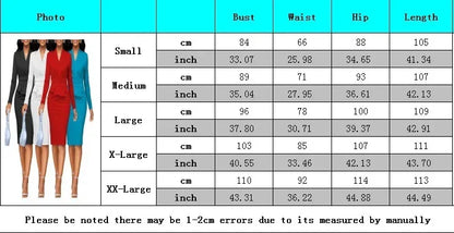 Elegant Bodycon Office Dress