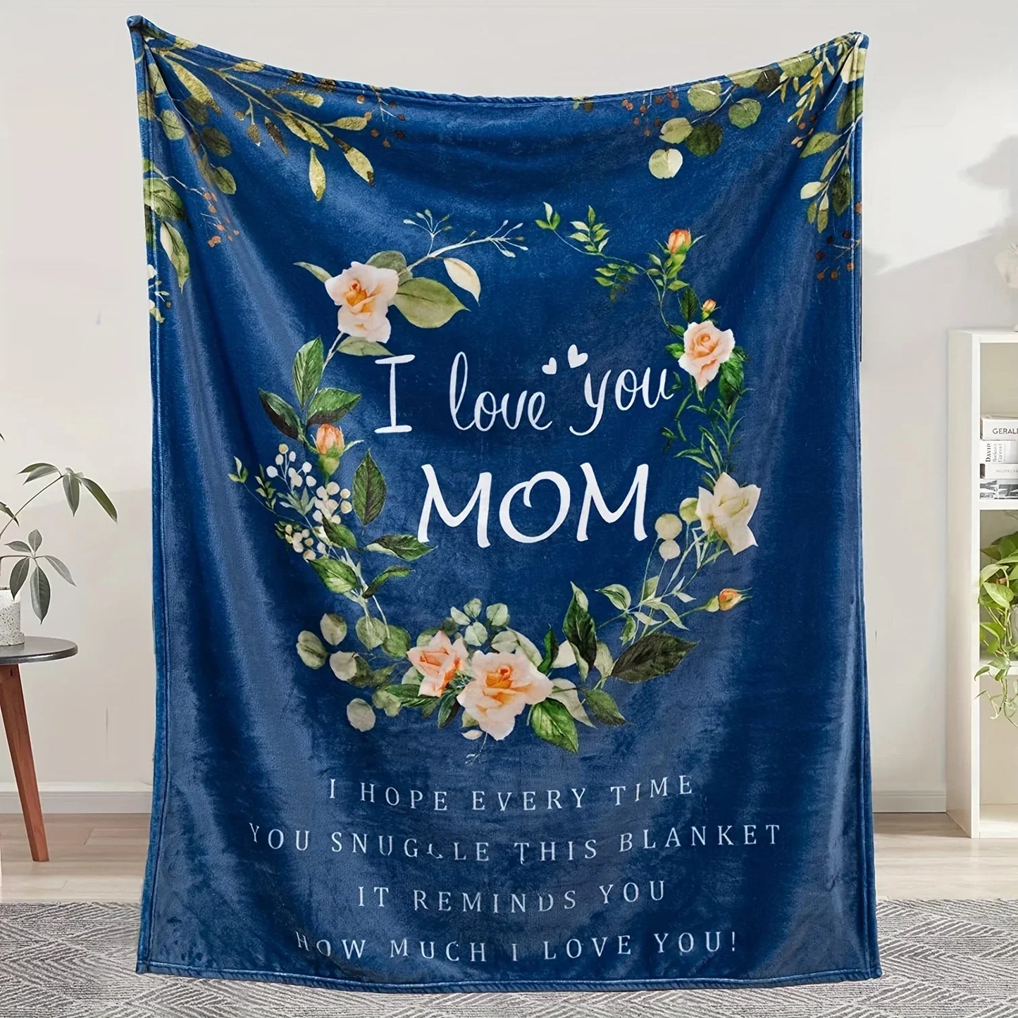 Soft Flannel Mom Blanket