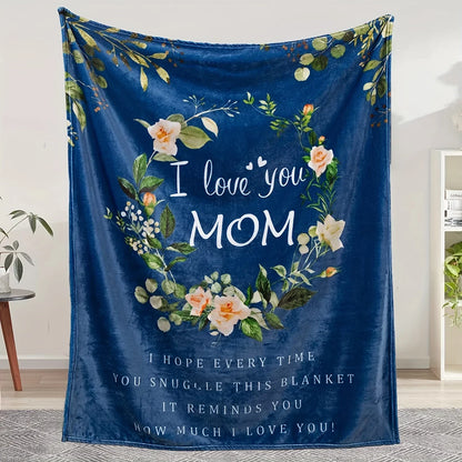 Soft Flannel Mom Blanket