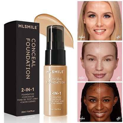 Liquid Concealer Foundation Cream
