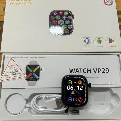 Luxury On-Wrist Smartphone | 1380mAh Battery | Fitness, Calls, Compass, SIM Support