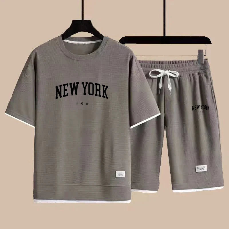 New York Print Tracksuit Set