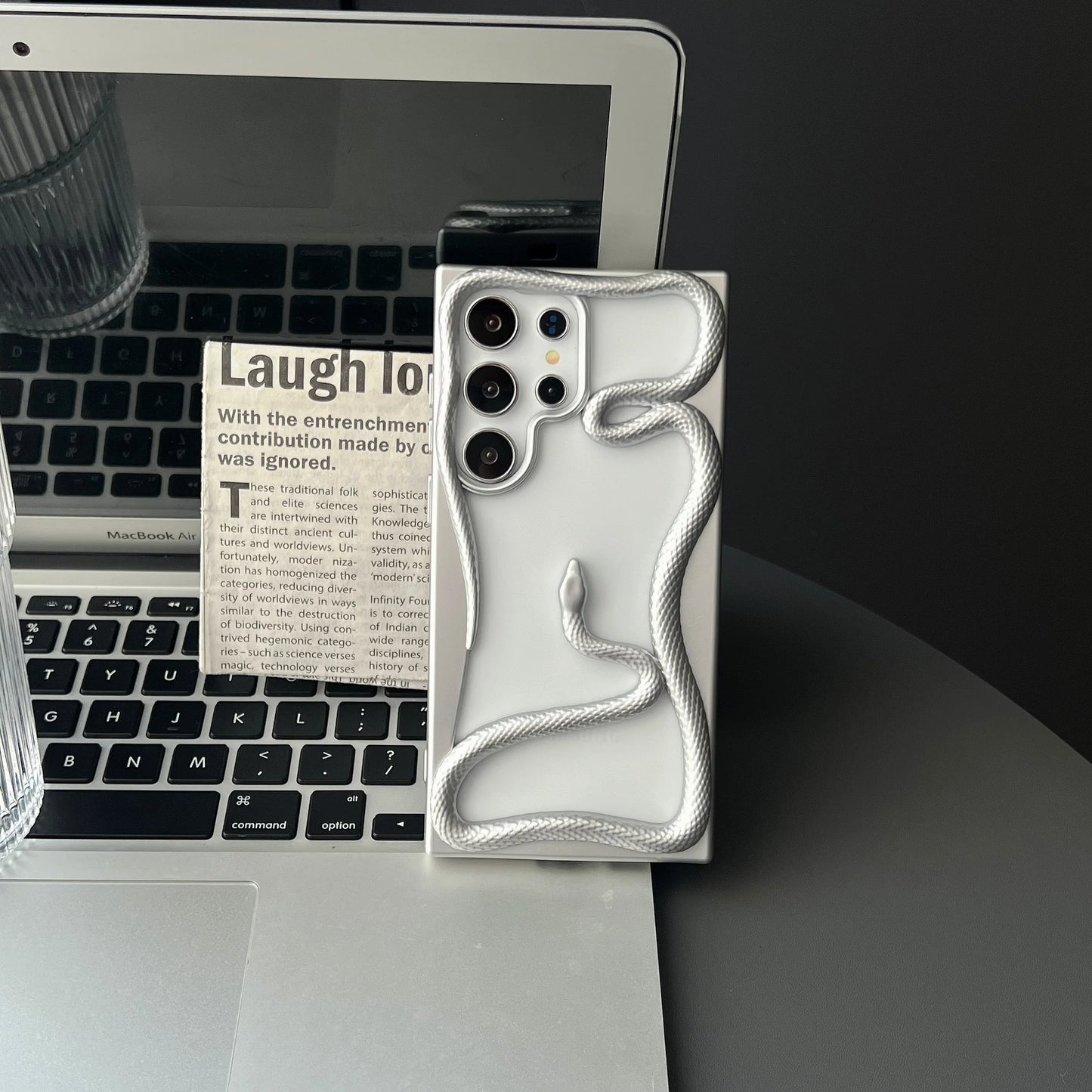 3D Snake Samsung Case