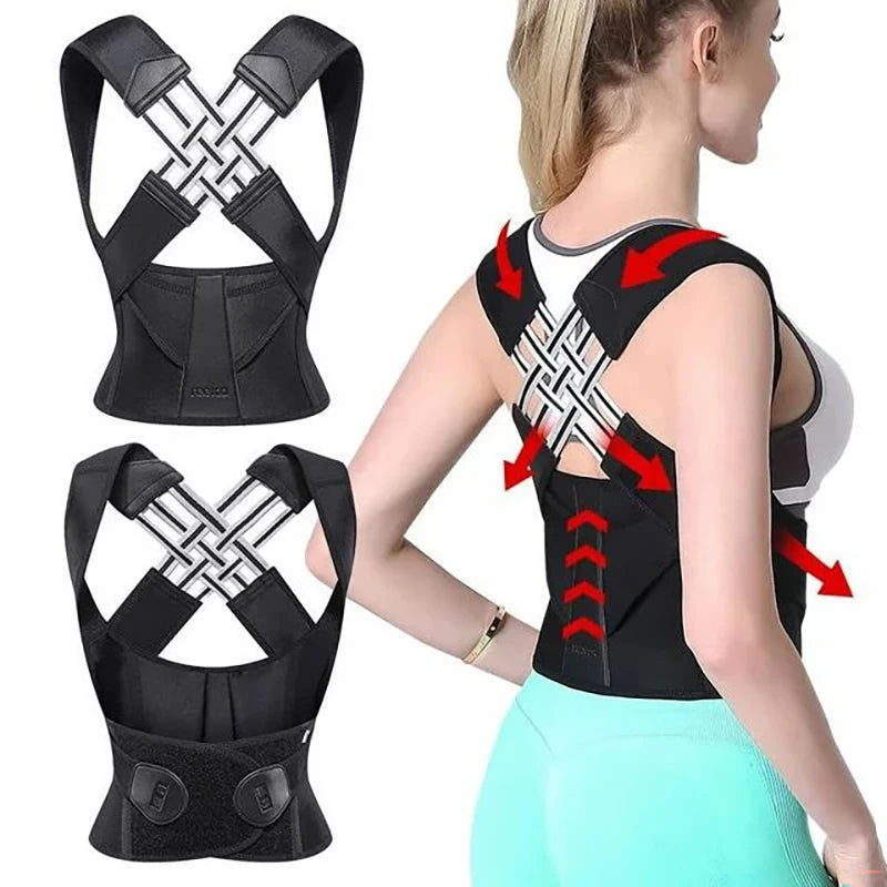 Adjustable Back Brace Posture Corrector for Men and Women