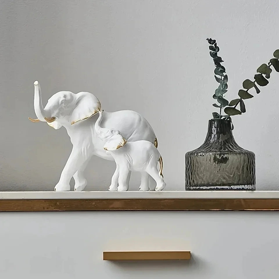 Modern Resin Elephant Statue