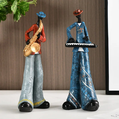Creative American Band Sculpture