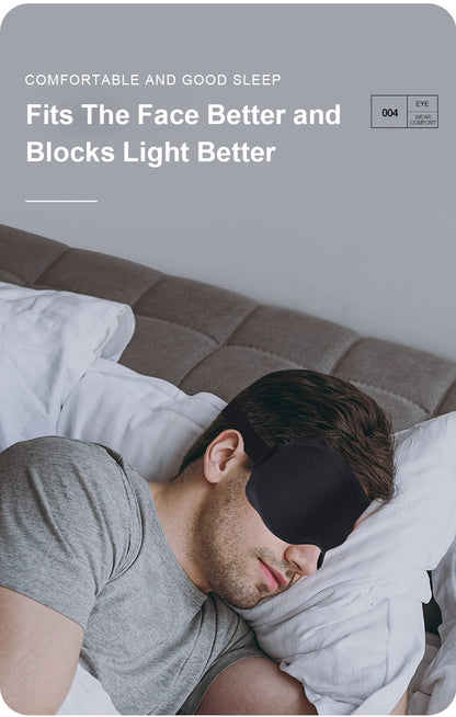 3D Sleep Mask for Eyes Travel Aid