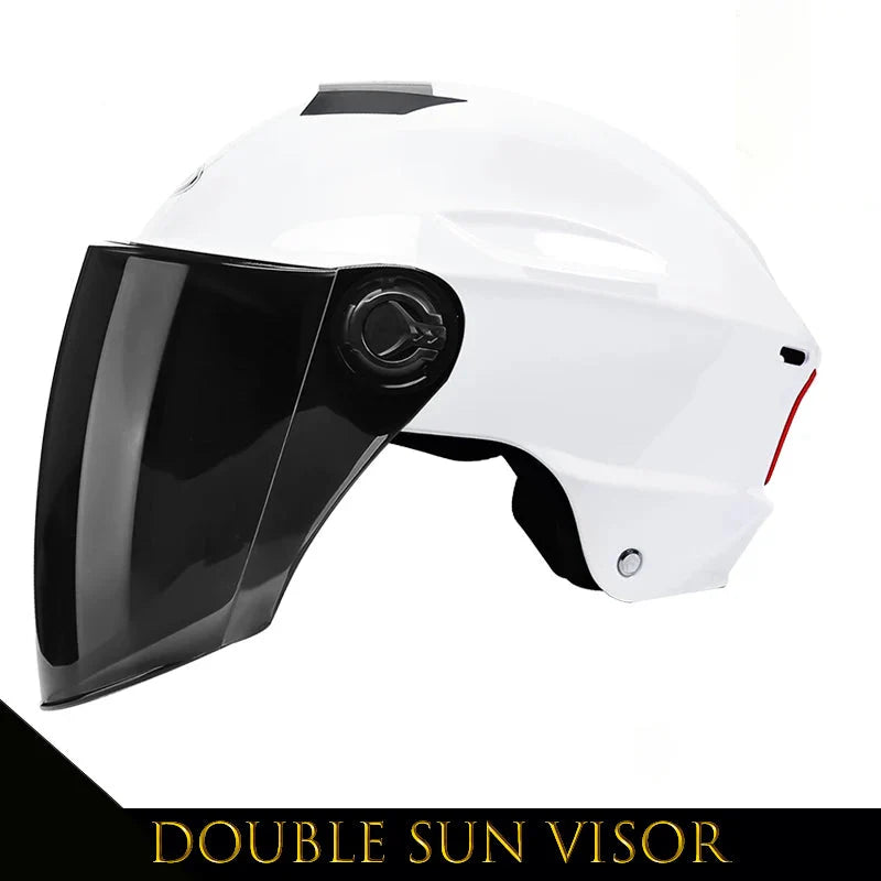 Unisex Half Face Motorcycle Helmet
