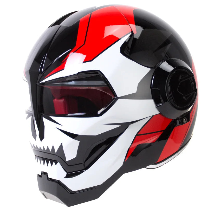 HEROBIKER Vintage Full Face Motorcycle Helmet