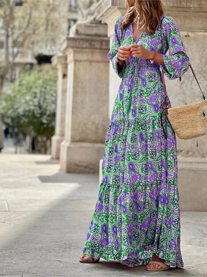 Summer Boho Casual Dress
