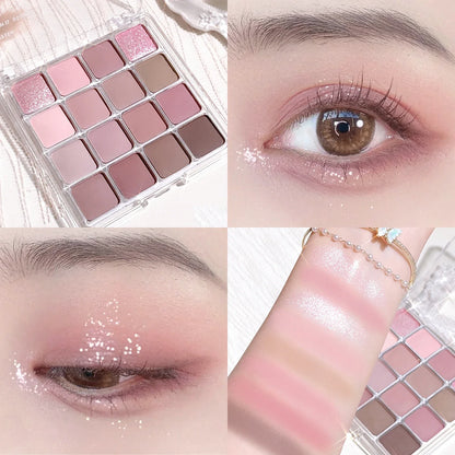 Sixteen-Color Magic Eyeshadow