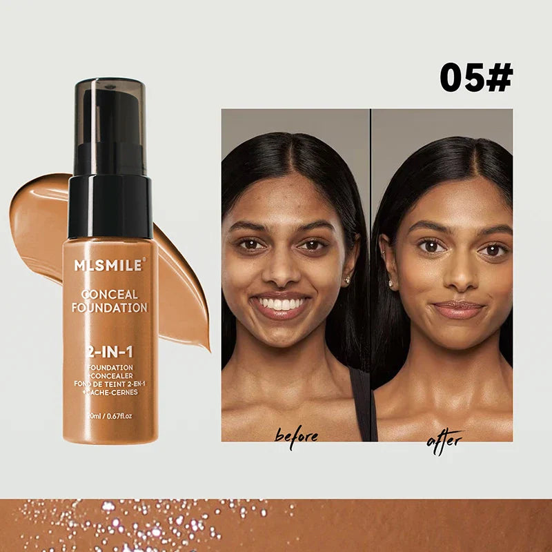 Liquid Concealer Foundation Cream