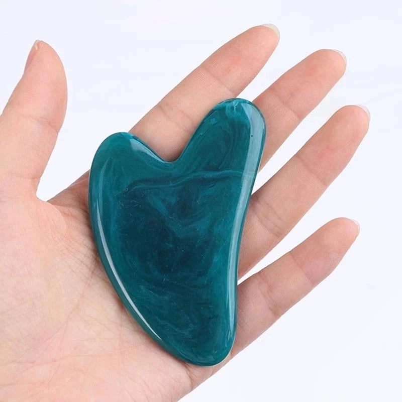 Natural Resin Jade Gua Sha Scraper
