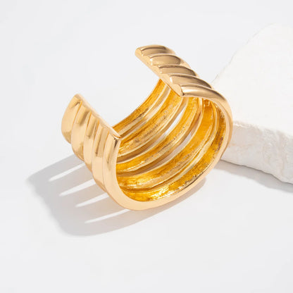 Punk Wide Cuff Bangles