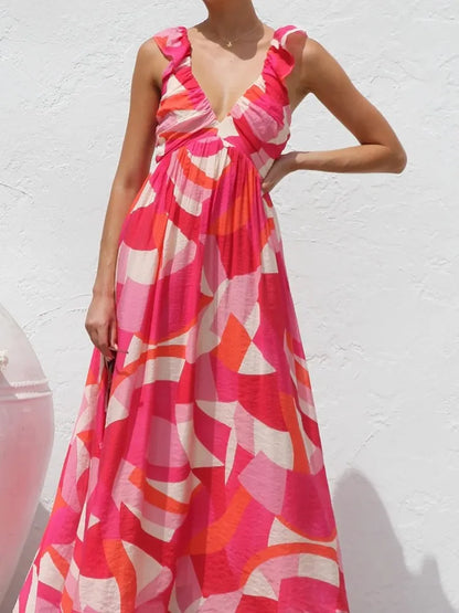 Bohemian Holiday Maxi Dress