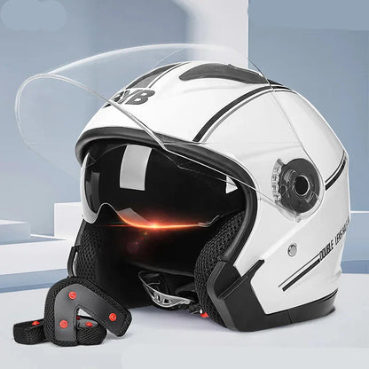 Open Face Motorcycle Helmet