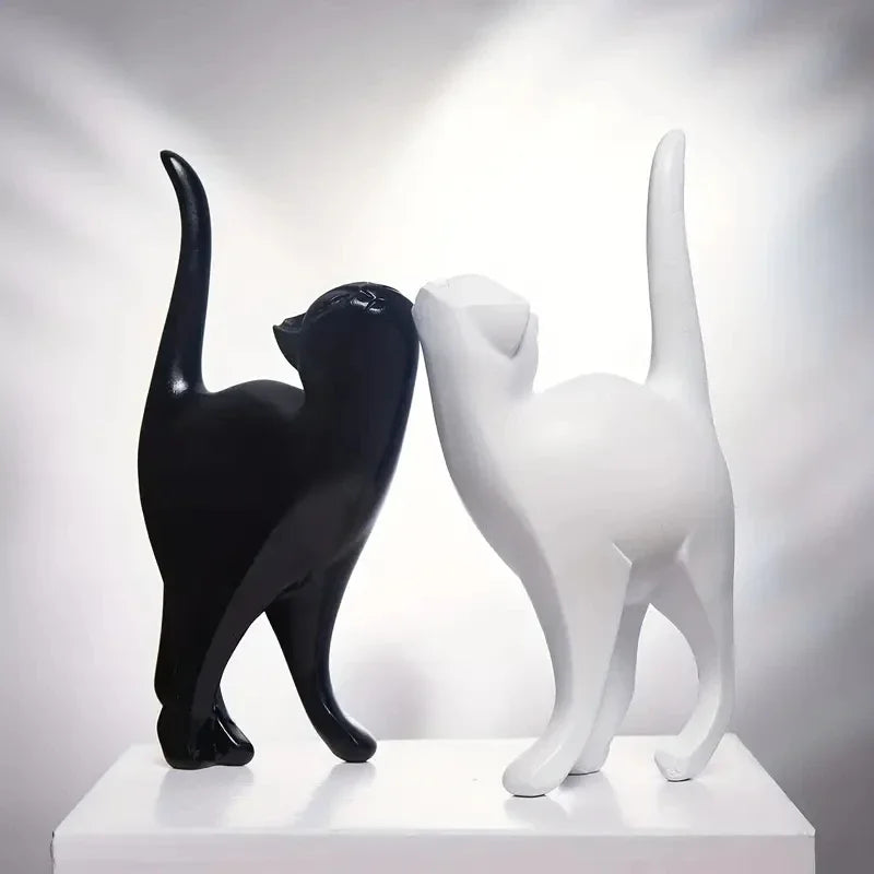 Creative Cat Home Sculpture