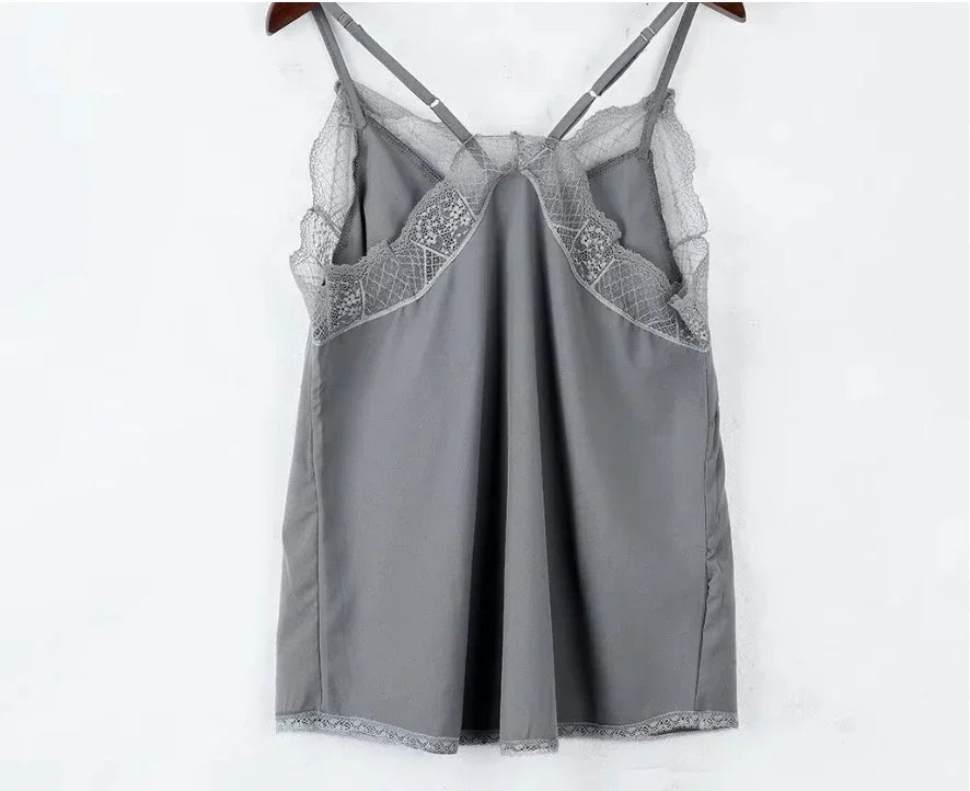 Elegant Silk Camisole Top