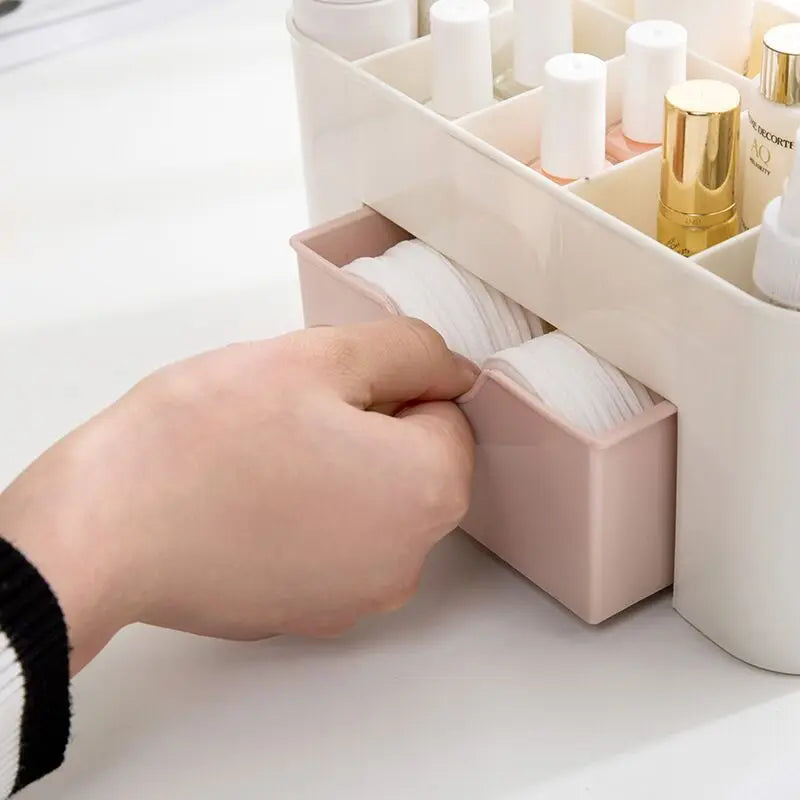 Makeup organizer storage box