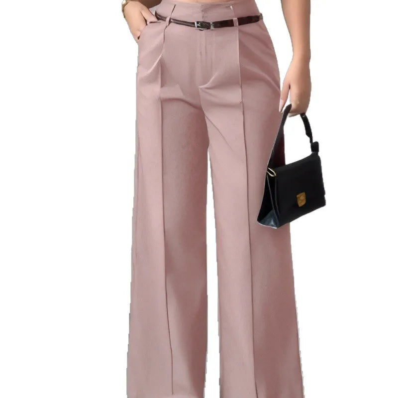 Women’s High Waist Wide Leg Suit Pants