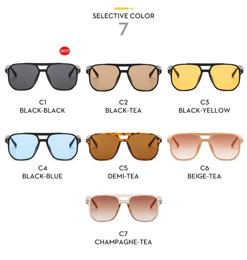 Women Thick Frame Sunglasses