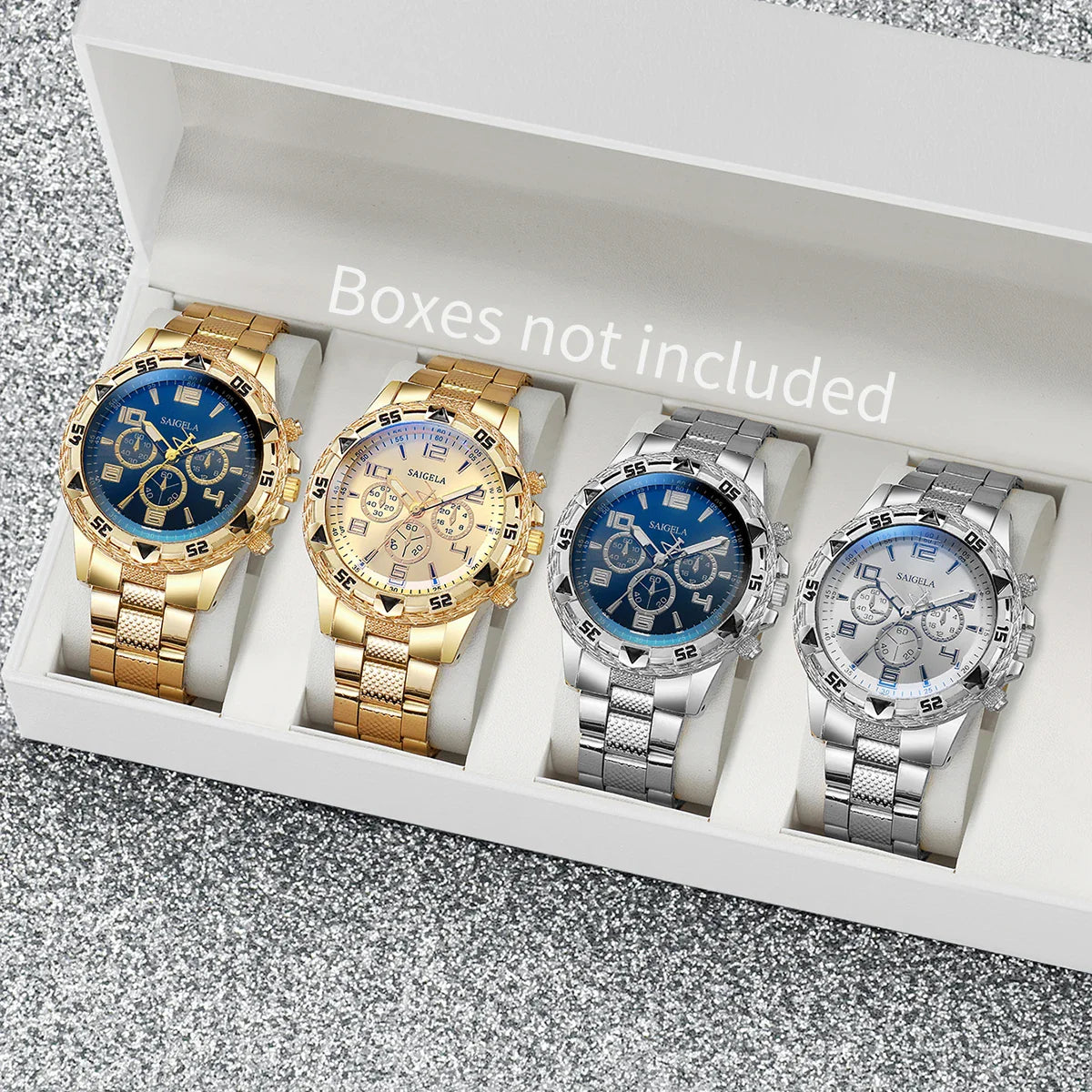4pcs Quartz Watch Set
