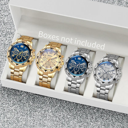 4pcs Quartz Watch Set