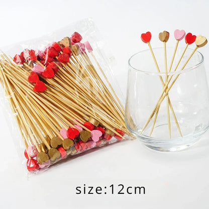 Red Heart Bamboo Sticks