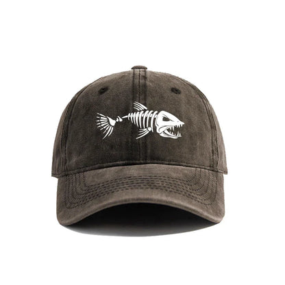 Fish Bone Baseball Cap