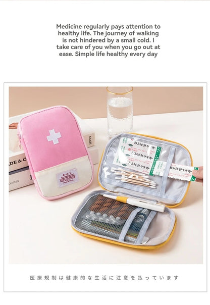 Mini Portable First Aid Medicine Storage Box