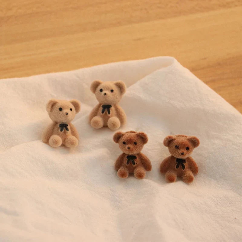 Plush Rabbit Stud Earrings