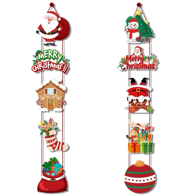 Christmas Door Hanging Banner