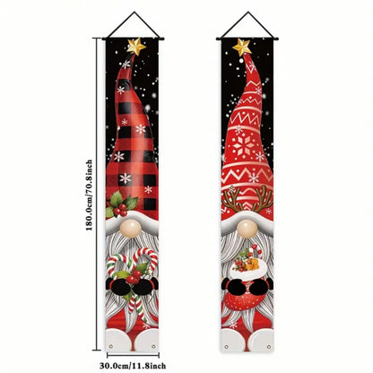 Christmas Santa Door Banner