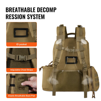 Tactical Pistol Range Backpack