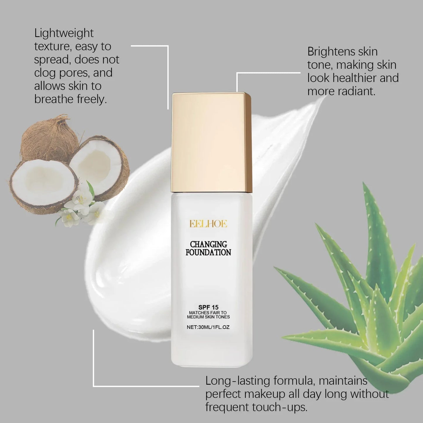 Colour Changing SPF 15 Foundation