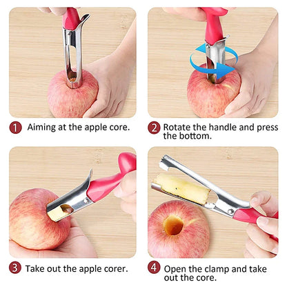 Stainless Steel Apple Corer Tool
