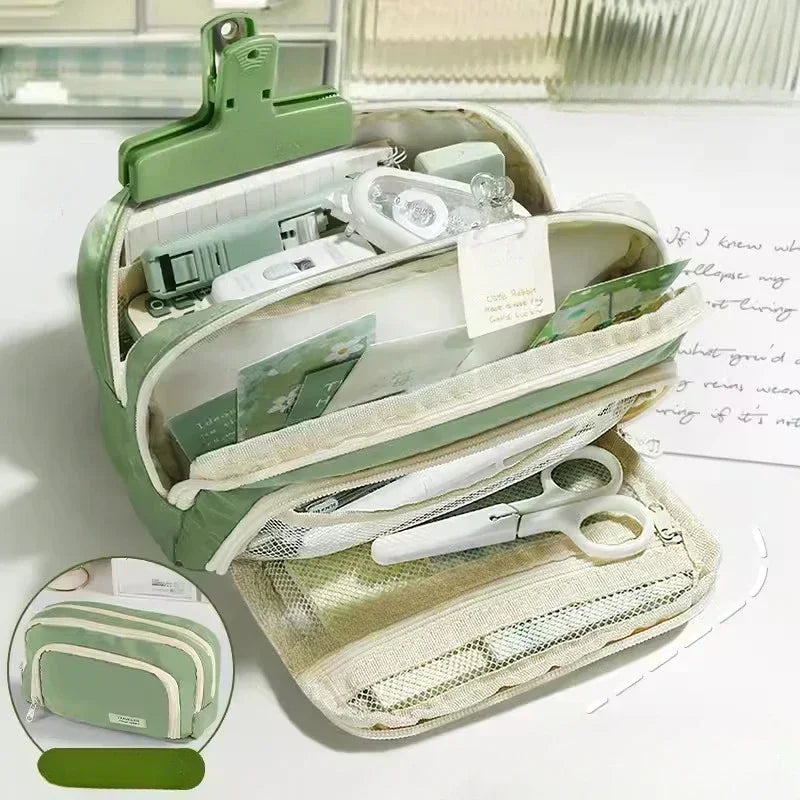 Aesthetic Stationery Holder Bag