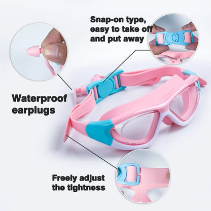 Swimming Cap Goggles Combo