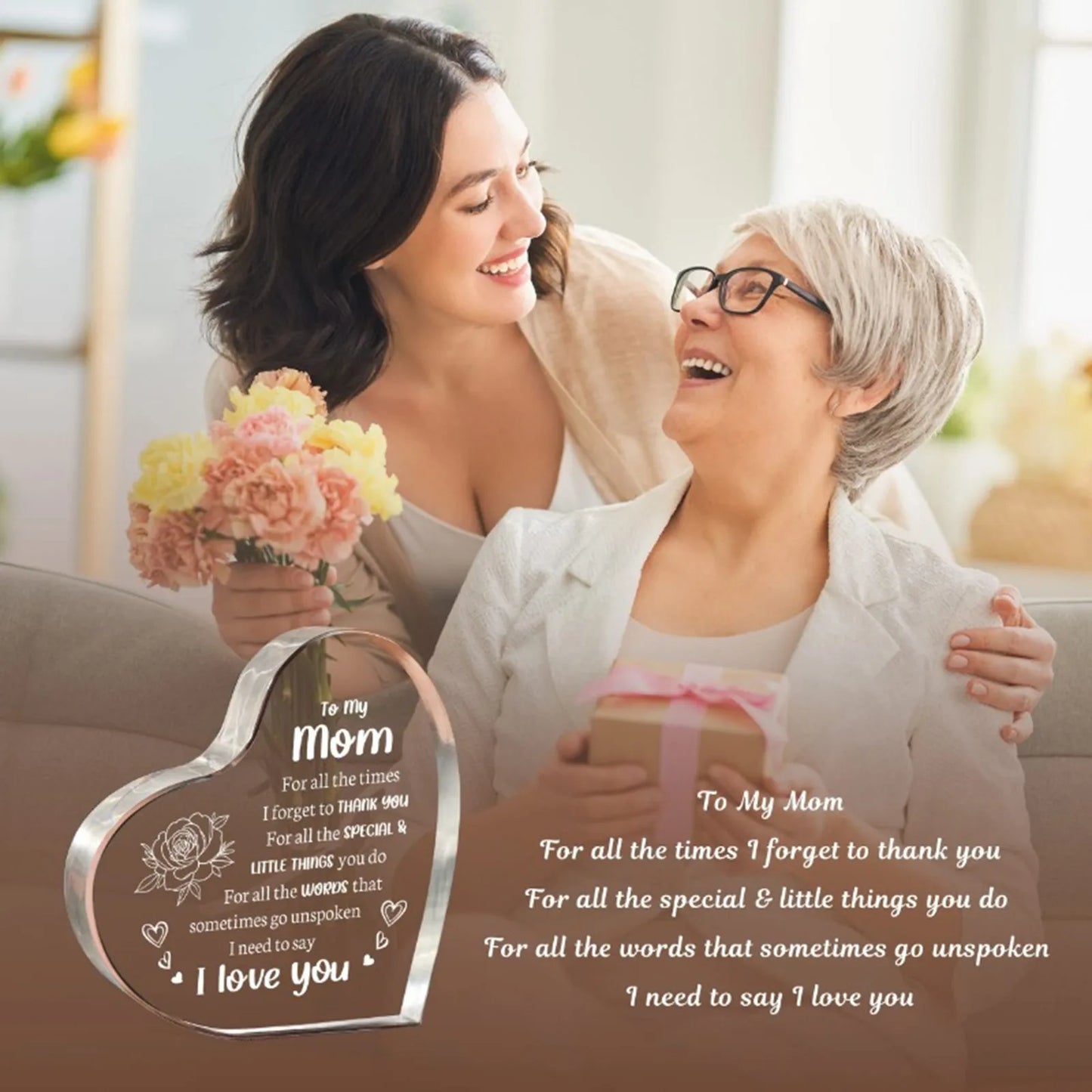 Mother’s Day Heart Plaque