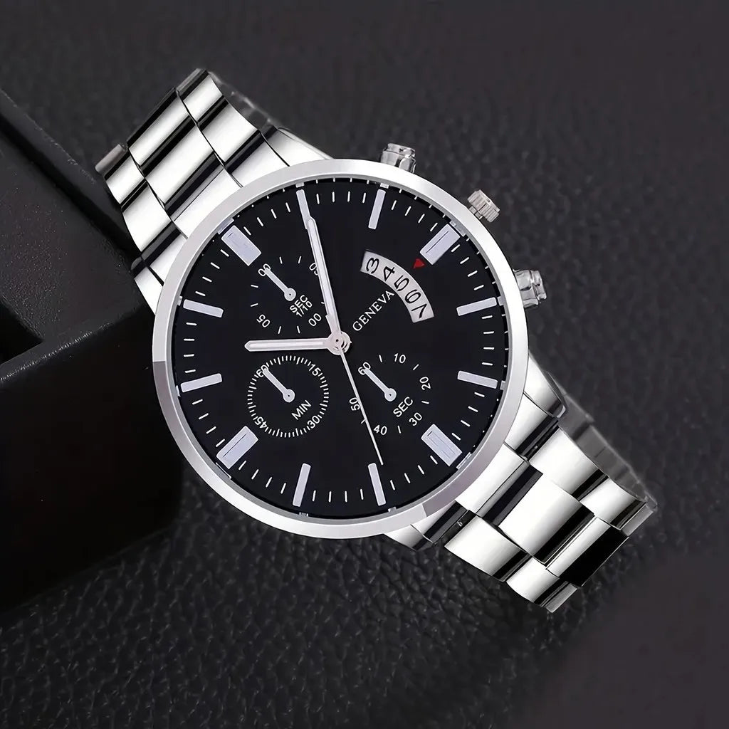 Men's Quartz Watch Set