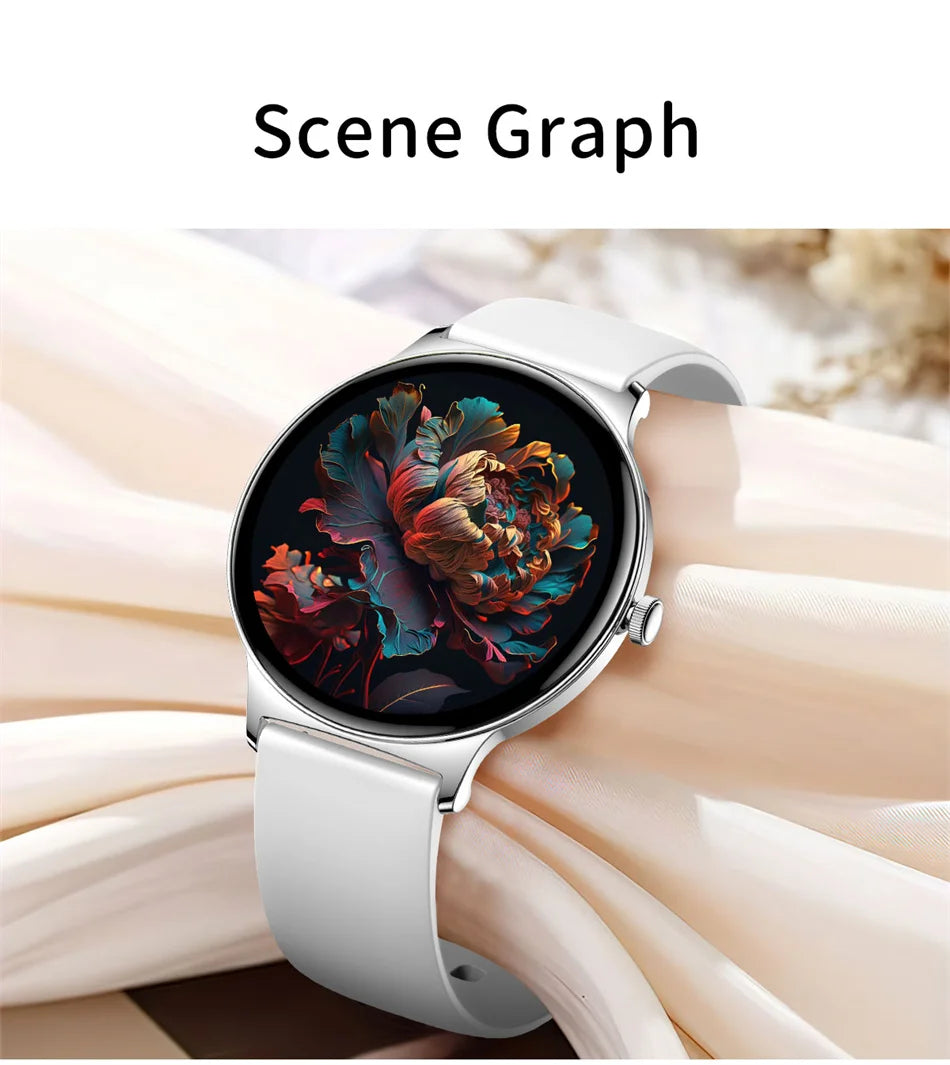 V89 AMOLED Smartwatch for Women – Slim, Stylish & Bluetooth Calling