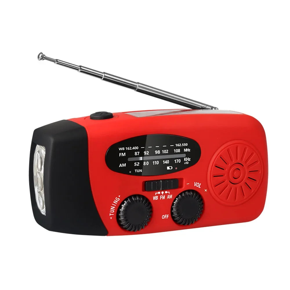 Hand Crank Emergency Radio with Power Bank